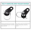 Trailer Coupler Replacement Bike Trailer Attachment Coupler Adapter Tilt Connector