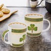 GaelSong Irish Clover Tea Set Bone China Celtic Mugs Made