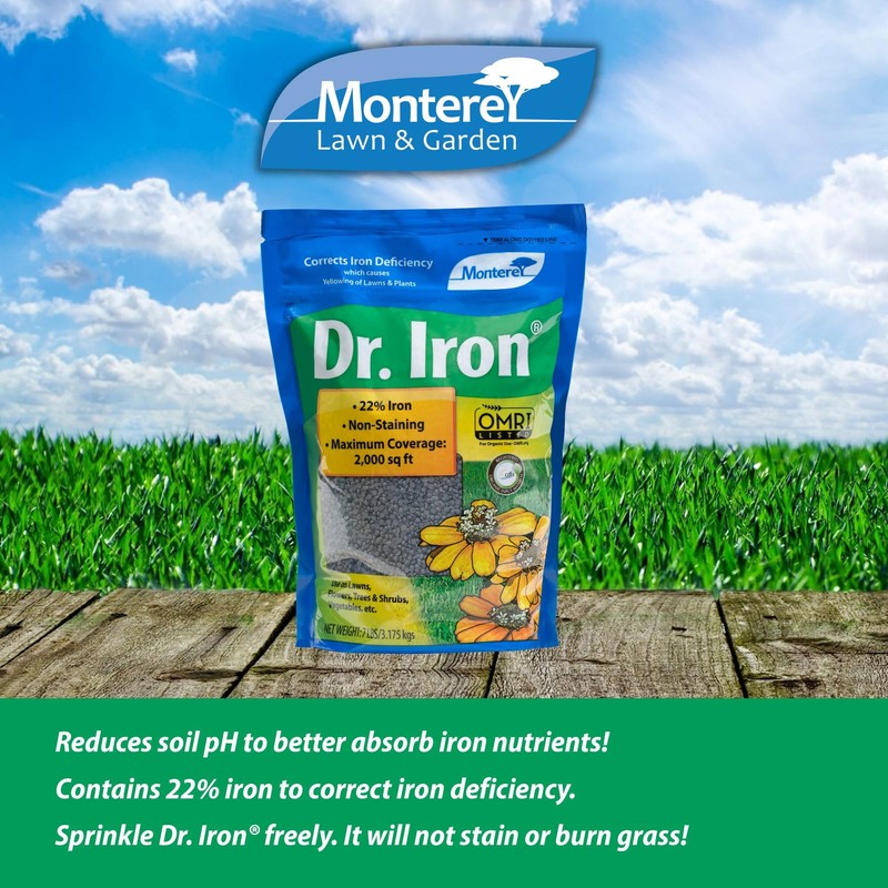 Monterey LG7115 Dr Soil Acidifier Granules Iron and Elemental Sulfur