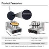 110V Electric Ice Cream Cone Maker 1300W Commercial Waffle Cone