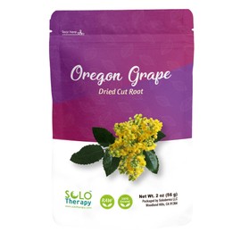 Oregon Grape Root Herbal Tea - Oregon Grape Tea - Oregon Grape Dried Cut Root Resealable Bag - 56 grams - Premium Quality (Oregon Grape Root)