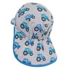 Sterntaler Baby Boys’ Visor Cap with Neck Protection, Peaked Cap,