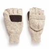 HOT SHOT Men’s The Sentry Wool Fingerless Pop-Top Mittens –