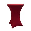 Lumaland high quality standing table cover party event decoration easy