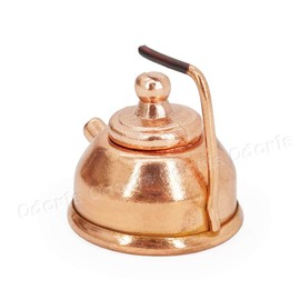 Odoria 1/12 Miniature Copper Kettle Dollhouse Decoration Accessories