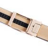 Leather Ratchet Belts For Men Suit Pants Adjustable Click Belt