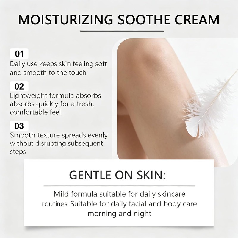 MOISTURIZING CREAM for mature skin moisturizing firming lotion (3 Pcs)