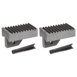 HARFINGTON 2pcs Pipe Wrench Heel Jaw 24-inch High Carbon Steel with Pin Assembly for Replacement Pipe Wrench Jaws