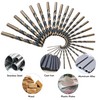 GMTOOLS 29Pcs Cobalt Drill Bit Set, 135 Degree Tip High