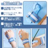 Pencil Straightener Adjustable Ergonomic Washable 1 Piece Blue Pen Grip