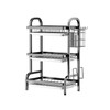 KUK 3 Tier Dish Drying Rack, Large Stainless Steel Over
