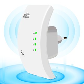 2025 Wi-Fi Booster, Wi-Fi Range Extender, Wi-Fi Signal Booster Up To 3,600 sq.ft, 50 Devices, Wireless Internet Repeater, Ultra Long Range Amplifier With Ethernet Port, UK Plug