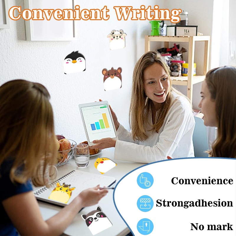 YeahBoom Pack of 24 Sticky Notes, 720 Sheets Small Sticky