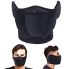 Balaclava Half Face Mask Adjustable Fastener Windproof Men Women for