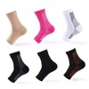 COLLBATH 2pairs Socks Men Women Compression Ankle Socks for Plantar