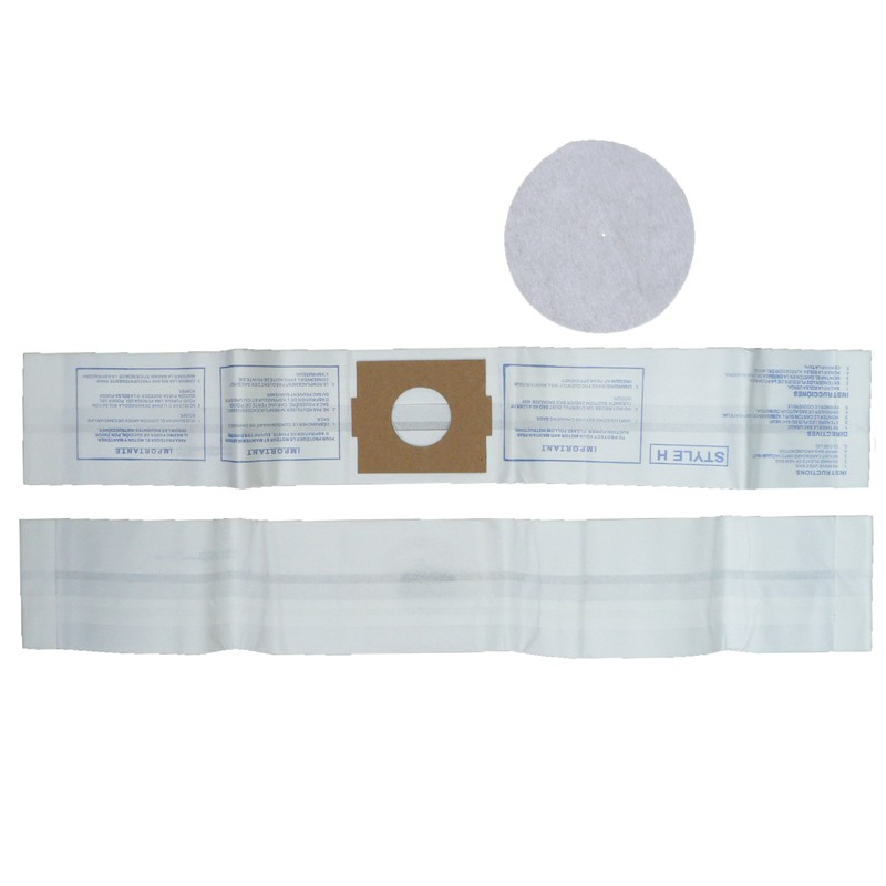 EnviroCare Replacement Vacuum Bags for Eureka H Canisters 6 bags