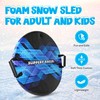 Slippery Racer Downhill Zeus Adults and Kids Foam Saucer Disc