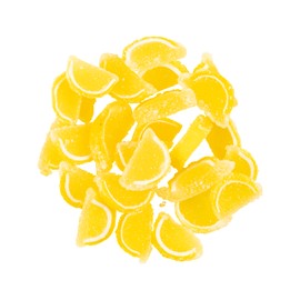 Yellow Lemon Jelly Fruit Slices, Mini 1 lb