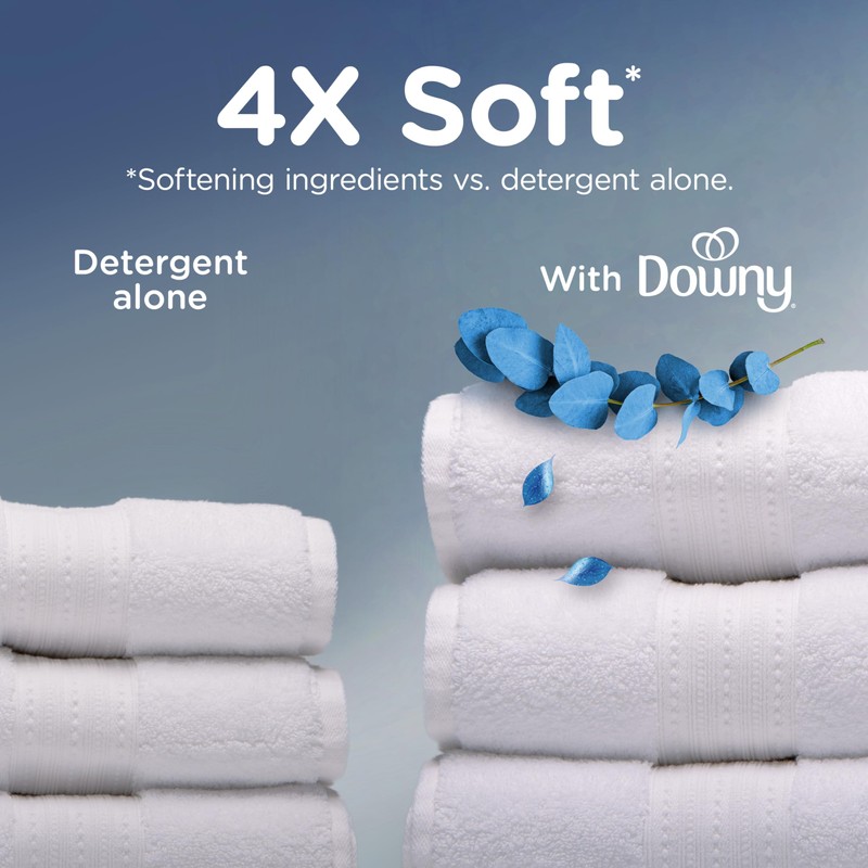 Downy Ultra Soft Fabric Softener Liquid, Balance, Crisp Rain and