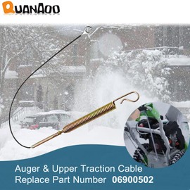 Quanaoo Traction Cable 06900502 for Ariens Pro Deluxe Platinum 24 28 30 32 SHO EFI RapidTrak 921030 921013 921017 921018 Snow Blowers Auger Cable