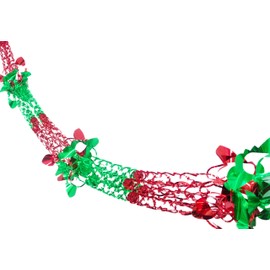 Green/Red Foil Decoration - 1 Count - Assorted Designs - Eye Catching Party Decor For All Occasions