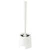IKEA 201.595.22 Toilet Brush/Holder, 13.70x4.00x2.50 inch, White