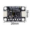 VL53L4CD Flight Time Distance Sensor, I2C 1-1300 mm ToF Distance