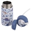 Oasis Double Wall Insulated Kids 400ml Bottle Stainless Steel Dinosaur