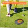 KOMBIUDA Golf Putting Practice Aid 3 Inch Hole Cup Thermoplastic