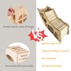 Guinea Pig Hideout Sturdy Wooden Hamster Hideout Guinea Pig House
