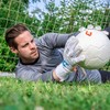 CATCH & KEEP Fly White Soul Men's Goalkeeper Gloves Size