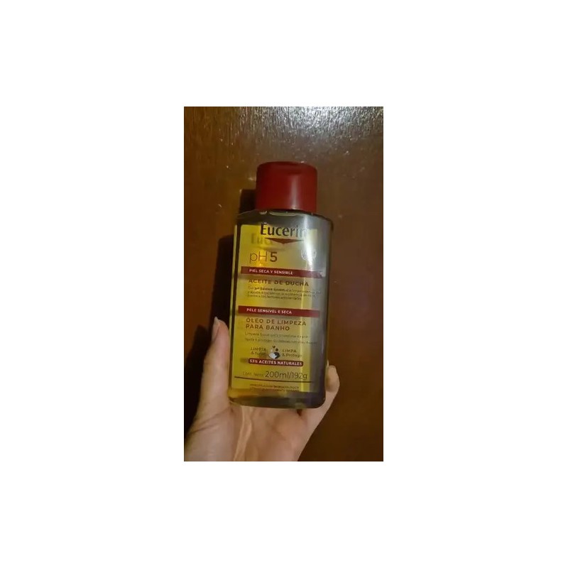 Aceite De Ducha Eucerin Ph5 Piel Seca Y Sensible 200ml