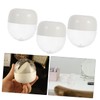 Baluue 2sets Makeup Sponge Case Travel Size Breathable and Dustproof