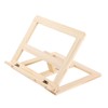 Wooden Book Stand Adjustable Book Holder Reading Stand Recipe Cookbook