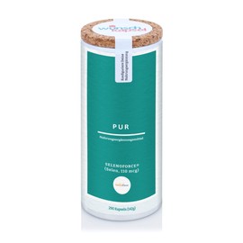 Selenoforce Pure, Needs-based Selenium (55 mcg per capsule) in optimal organic availability, naturally derived from garlic extract, 290 handmade capsules from the desired capsule manufacturer