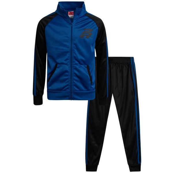 Pro Athlete Boys Tracksuit Set 2 Piece Active Tricot Sweatshirt