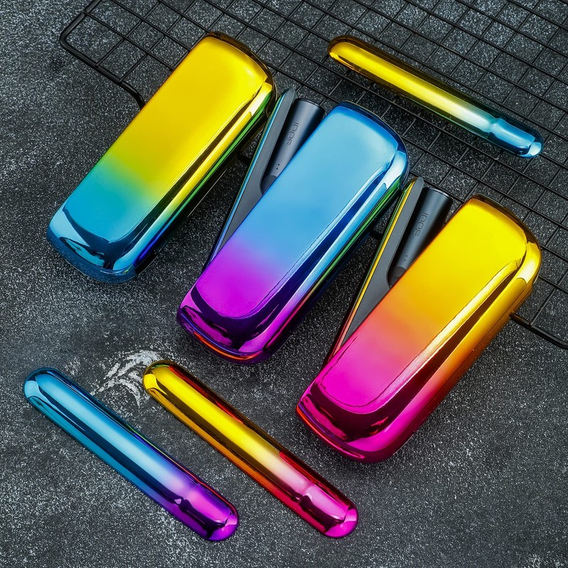 Vimili Compatible IQOS ILUMA & Plating Gradient Case + Cover