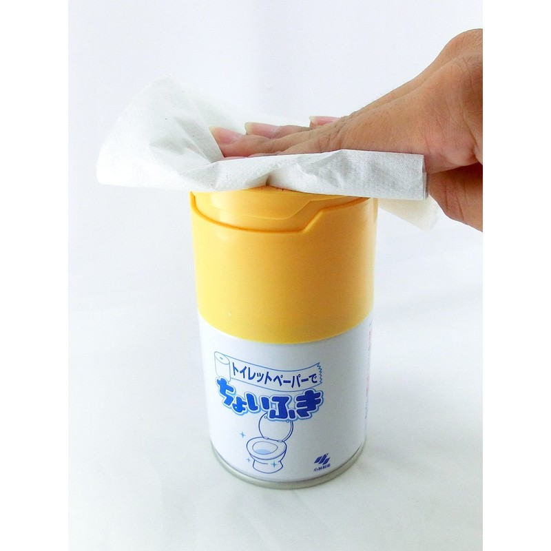 トイレットペーパーでちょいふき 120ml トイレ用 アルコール 除菌シート 約100枚分
