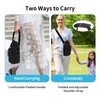 Turmaster Water Bottle Holder with Strap, Insulated Bottle Bag with