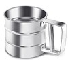 Flour Sieve, Cup Stainless Steel Mesh Flour Shaker, Baking Tool