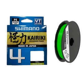 SHIMANO LDM54TE0606015G 4 Brins Kairiki 4 Mantis Green 150 m Diameter 0.06 mm R.4.4 kg