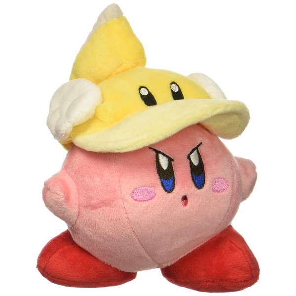 Little Buddy 1678 Kirby Adventure All Star - Cutter Kirby 2 Plush, 6", Multi-Colored