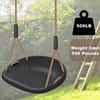 BeneLabel Heavy Duty Swing Seat with Adjustable Rope and Carabiners,