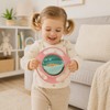 360° Rotating Gyro Snack Bowl for Kids – Spill-Resistant PP