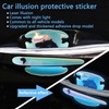 8 PCS Car Door Handle Scratch Protectors,Car Door Protector Edge