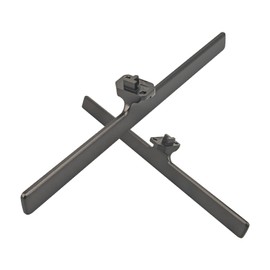 WINFLIKE Replacement TV Base Stand Legs for Hisense 75" Class U6 Series Mini-LED ULED 4K 75U6K 2411-01 TV with Screws and Instruction
