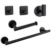 TocTen Bathroom Hardware Set, Thick Stainless Steel Bath Towel Bar