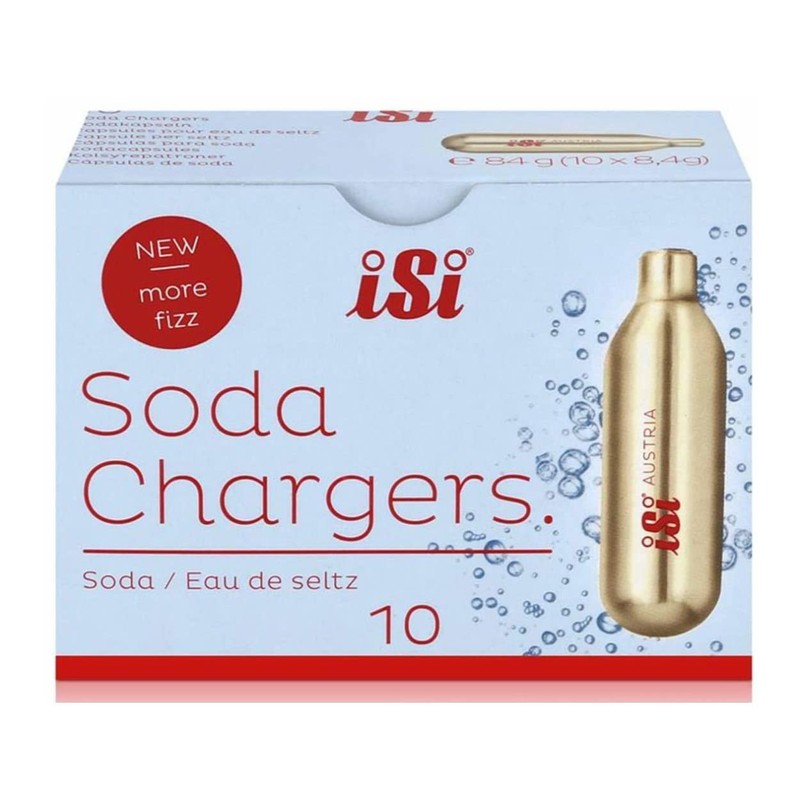 iSi Large Commercial Pack CO2 Soda Siphon Chargers (200-Pack) (20