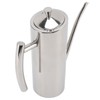 Oil Dispenser Bottle Stainless Steel Mirror Appearance Curved Handles Ergonomic