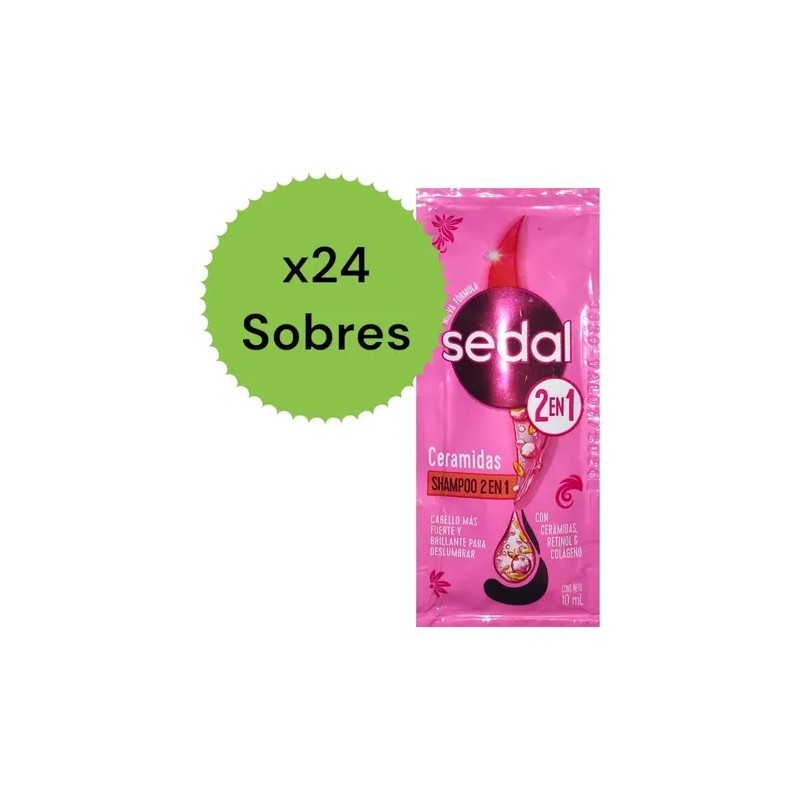 Shampoo Sedal Sobre 24 De 10ml